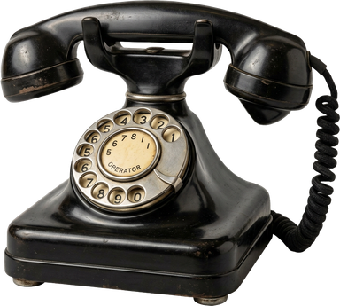 Retro rotary telephone
